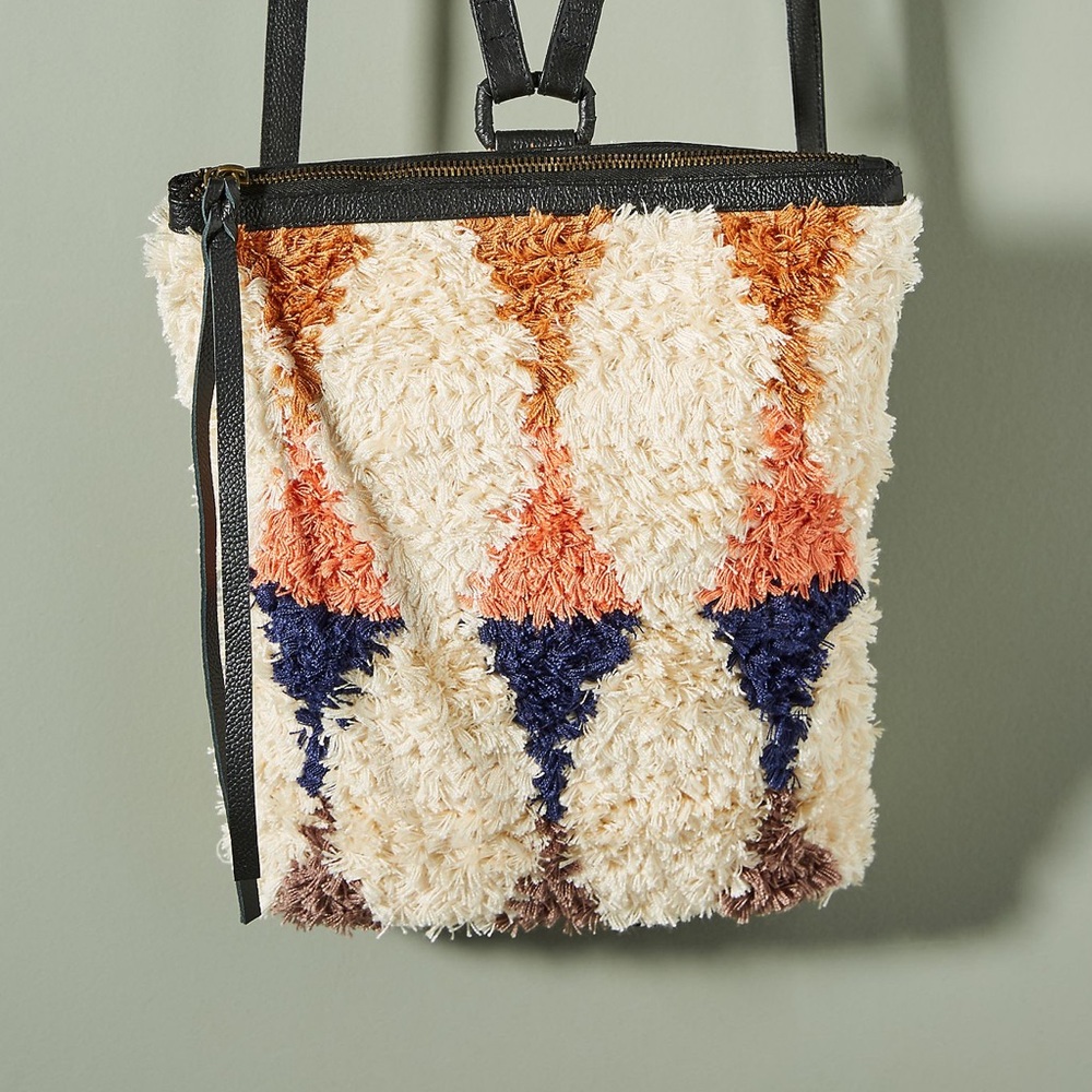 Cleobella Vista Backpack Boho Purse Carpet Bag